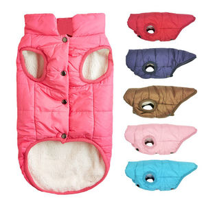 Veste d'hiver GorisPet pour chiens de petite et moyenne taille, style décontracté, doublée de polaire, imperméable, matelassée, 11 couleurs - Product Image 5