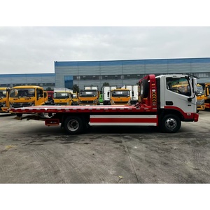 Foton Aumark One-Tow-Two Diesel Nouveau Camion de Dépannage Manuel à Plateforme Plate Entièrement Rétractable pour le Sauvetage Routier Urbain - Product Image 4
