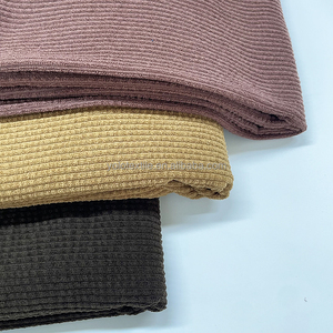 Groothandelsprijs 5% Spandex Polyester Stretch Wale Corduroy Stof Voor Sofa - Product Image 1