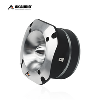 AK-380 meilleur prix 1.5 pouces Tweeter en aluminium 80W RMS, diaphragme en titane, Tweeter à balle Audio de voiture