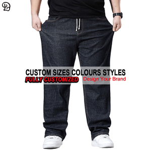 <span class=keywords><strong>Jeans</strong></span> Casual da <span class=keywords><strong>Uomo</strong></span> Personalizzati Taglia Grande Elasticizzati Vestibilità Comoda <span class=keywords><strong>Pantaloni</strong></span> <span class=keywords><strong>in</strong></span> Denim Oversize alla Moda per Uso Quotidiano <span class=keywords><strong>con</strong></span> <span class=keywords><strong>Vita</strong></span> Elastica - Product Image 5