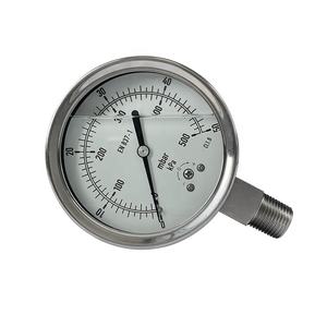 Kustom manometer vakum antigetaran pengukur tekanan y-100 - Product Image 6