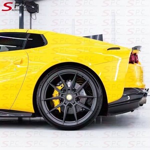 Kit de carrosserie en fibre de carbone sèche SPC 812 pour Ferrari 812 Prepreg Aeokit en fibre de carbone pour 812 Superfast GTS Lip Spoiler Kit - Product Image 3