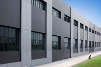Panneau composite en aluminium ACP ignifuge, flexible, design moderne 2024, revêtement nano PVDF, grade B1, antistatique, revêtement extérieur
