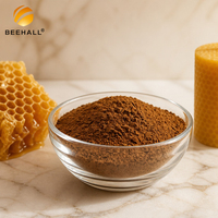 Poudre de propolis soluble BEEHALL, ingrédient pour les produits alimentaires et les compléments alimentaires commerciaux