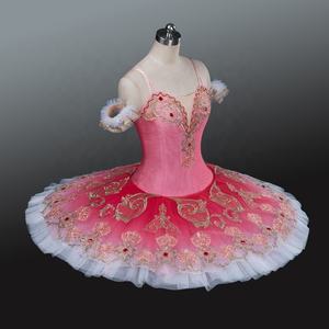 Jupe de tutu de ballet professionnelle rose de base pour répétition de ballet, tutu de ballet pour femmes, <span class=keywords><strong>costume</strong></span> de scène classique, costumes de <span class=keywords><strong>danse</strong></span> <span class=keywords><strong>orientale</strong></span> - Product Image 2