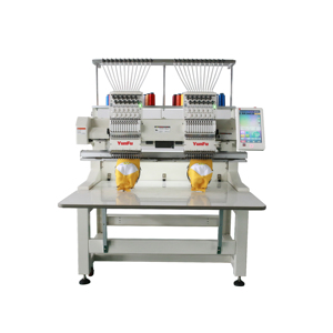 <strong>Double</strong> Head Automatic Embroidery Machine 400*500mm with Multi <strong>Needles</strong> Industrial Embroidery Machine - Product Image 3