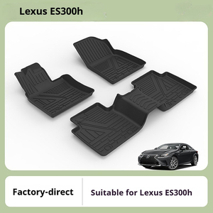 พรมปูพื้นรถกันน้ำสำหรับ Lexus RX RX450HL ES ES300h 2016-2026อุปกรณ์เ<span class=keywords><strong>ส</strong></span>ริมรองเท้า<span class=keywords><strong>ส</strong></span>ีดำสีแดง - Product Image 2