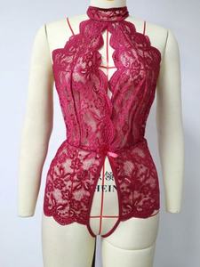 Sey 性感蕾丝开裆女童内衣女式套装开裆内衣 - Product Image 5