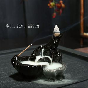 Wholesale Ceramic Glaze Back, Flow <b>Incense</b> <b>Burner</b> Holder Mini <b>Incense</b> Censer Buddha Ceramic <b>Incense</b> <b>Burner</b>/ - Product Image 4