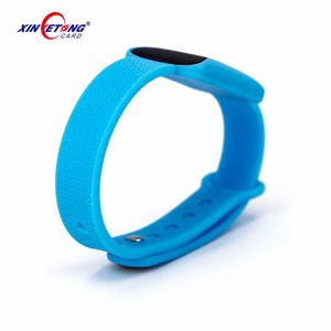 Pulsera de Silicona Impermeable con NFC, Estilo <span class=keywords><strong>2026</strong></span>, Impresión de Imagen Personalizada para Control de Acceso - Product Image 3