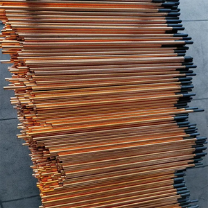 銅コーティングされた尖ったアーク空気ガウジング炭素銅コーティングされた尖ったアーク空気ガウジング炭素電極ロッド10*355mm - Product Image 6