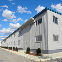 Estructura de acero galvanizado personalizado de alto rendimiento Materiales metálicos Edificio de construcción escolar a la venta