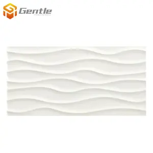 Fabbrica direttamente vendita parete interna di disegno rettangolo 300X600mm opaco bianco piastrelle di ceramica
