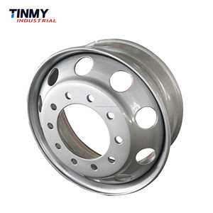 Vente en gros de pièces détachées de camion Jantes Jante de roue en aluminium pour remorque de camion - Product Image 3