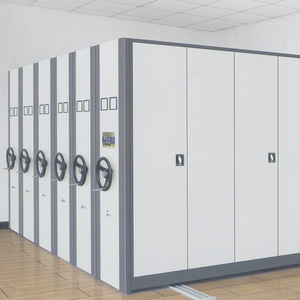 Armoire de classement mobile en acier pour bibliothèque, école et bureau, avec compacteur - Product Image 5