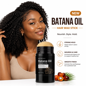 Private Label Bio-Batana-Öl Haarwachs-Stick Starker Halt Creme Alkoholfrei Matt/Natürlicher Look für Schnurrbart-Styling Maßgeschneidert - Product Image 1