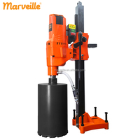 Merveille MW-255A Perceuse à noyau diamanté haute puissance 3950W 255mm 220V avec protection contre les surcharges et robinet d'eau haut de gamme pour le refroidissement