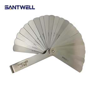 Wholesale OEM SANTWELL Brand <b>Feeler</b> <b>Gauge</b> <b>Set</b> 10-32 Blades 75-300mm Stainless Steel Industrial Mechanical Engineering Industrial - Product Image 6