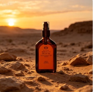 Esencia de aceite de argán refinado al por mayor, 50 ml, suero capilar de doble cuidado para cabello seco y dañado, no pegajoso, con protección contra el calor - Product Image 6