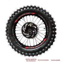 Nouvelle roue arrière YTY 1,85x14 pouces pour Pit Bike 125cc/150cc, ensemble roue en alliage d'aluminium avec disque de frein et pneu, assemblage de course CNC, garantie 1 an