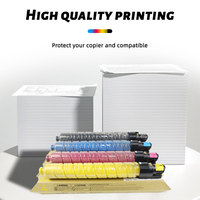 Cartucho de Tóner Compatible con Aficio MP C2800 C3300 3001 3501 Lanier LD 528C 533 630 635C para Ricoh MPC3501 CKMY, Color Completo