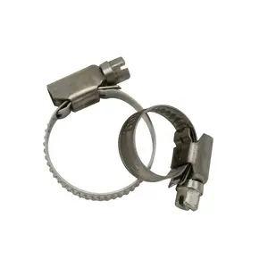 Free Sample High Heat Resistant stainless steel German Type hose clamp For Auto Parts
