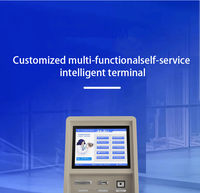 Terminal POS Layar Sentuh Kapasitif Indoor Wintronix 10 Titik, Pembaca Barcode, Fungsi SDK, Model Berdiri