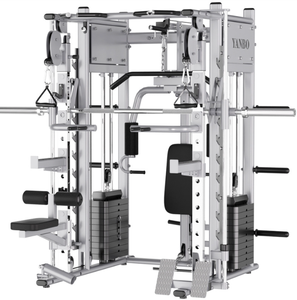 Équipement de musculation multifonctionnel pour la maison : Machine à squats, Smith Machine, Crossover à câbles pour la musculation et l'entraînement sportif Joo9f - Product Image 1