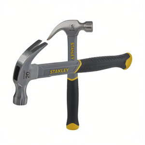 ค้อนหัวโค้งสแตนลีย์ 20 ออนซ์ หัวเหล็กพร้อมด้ามจับยาง สำหรับงานช่างไม้และงานก่อสร้าง - Product Image 2