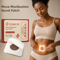 Parches de Moxibustión de Lana de Moxa para el Ombligo, Alivian el Frío y las Molestias Durante la Menstruación, Alivian Efectivamente el Frío de Manos y Pies