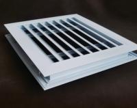 Grille de ventilation en aluminium 6063 pour porte, persienne anti-regard, lame en V, pour système CVC, pour chambre et salle de bain