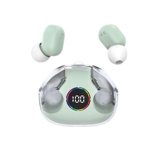 Sports True Wireless TWS Earbuds with LED Digital Display Battery Enhanced Bass Sound Quality Earphones for iphone Smart Phones