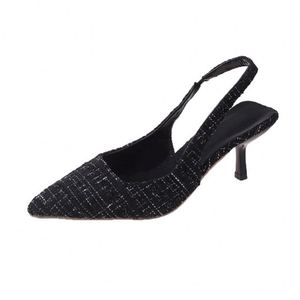 Escarpins élégants à bout pointu pour femmes, sandales sexy à talon aiguille avec bride cheville, <span class=keywords><strong>chaussures</strong></span> habillées pour <span class=keywords><strong>mariage</strong></span> et soirée - Product Image 6