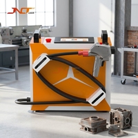 Machine de nettoyage au laser pulsé 300W, source laser JPT, tête de nettoyage au laser légère, intelligente, pour l'élimination de la rouille et de la peinture sur surface.