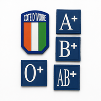 En gros, Patchs en caoutchouc PVC souple, Badges DIY, Petits patchs de moral, Badges de brassard