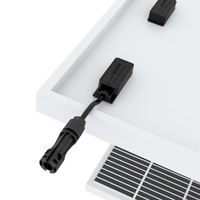 Boîte de jonction étanche IP68 de type divisé en trois parties NSPV PV-NEHP01 pour câbles de panneaux solaires photovoltaïques et accessoires de connecteurs