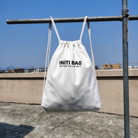 Sac à dos en toile de coton personnalisé avec cordon de serrage, cadeaux promotionnels, sacs de sport pour le basketball