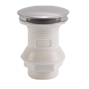 Bonde <span class=keywords><strong>de</strong></span> lavabo 32 mm à bouton-<span class=keywords><strong>poussoir</strong></span>, système click-clack, sans fente, pour drain <span class=keywords><strong>de</strong></span> salle <span class=keywords><strong>de</strong></span> <span class=keywords><strong>bain</strong></span> - Product Image 3
