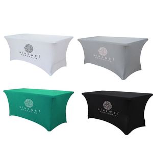 Nappe Ronde en Lin pour Mariage, en Polyester Blanc, 2024 Pouces, 120 - Product Image 3