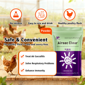 CY AirsacClear: Suplemento Respiratorio para Aves de Corral <span class=keywords><strong>y</strong></span> Tratamiento para la Airsacculitis <span class=keywords><strong>y</strong></span> Obstrucción Bronquial - Product Image 2