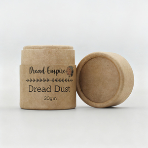 Tambor de Papel Kraft Biodegradable con Tapa Tamizadora para Polvos Sueltos, Cosméticos, Especias y Sal - Product Image 2