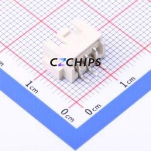 HC-HA-3AWT Wire-to-Board Pin Header SMD,P=2.5mm,Horizontal Mount Connector 1x3P 2.5mm Horizontal Mount XHB - Product Image 2