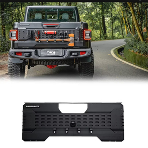 Panneau d'extension de hayon extérieur en alliage d'aluminium Lantsun F2016 Fury pour Jeep Gladiator PICKUP JT <span class=keywords><strong>2019</strong></span>-2020 - Product Image 1