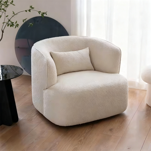 Moderner Nordischer Einzelpersonen-Freizeitstuhl Leichter Luxus-Akzentstuhl Wohnmöbel Freizeitstuhl - Product Image 4