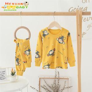 Formato 100-160 del Commercio All'ingrosso delle ragazze degli indumenti da notte per bambini <span class=keywords><strong>pigiama</strong></span> 100% <span class=keywords><strong>cotone</strong></span> - Product Image 5