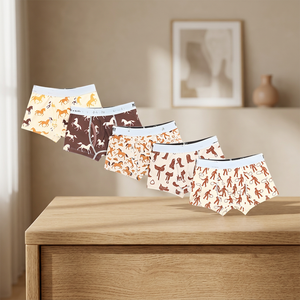 ชุดชั้นในผ้าไผ่ยืดได้สำหรับเด็กชายวัยรุ่นผ้าสแปนเด็กซ์ - Product Image 3