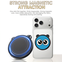 Badge numérique magnétique intelligent et mignon avec écran LED, télécommande pour selfie, stockage personnalisé de photos et vidéos, badge électronique