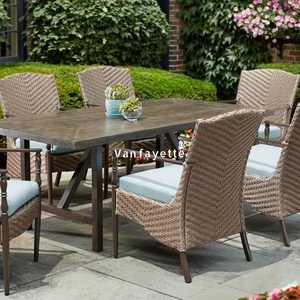 de <span class=keywords><strong>mesa</strong></span> y sillas de jardín chino muebles de mimbre de <span class=keywords><strong>mesa</strong></span> al aire libre de aluminio fundido de Patio de mimbre <span class=keywords><strong>juego</strong></span> de <span class=keywords><strong>mesa</strong></span> - Product Image 2