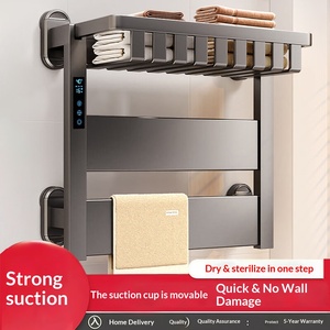 Radiatori Elettrici da <span class=keywords><strong>Bagno</strong></span>, Scaldasalviette Elettrico, Stendino Asciugamani da Parete Intelligente con Termostato - Product Image 2